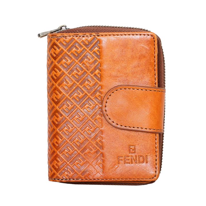 کیف پول و جاکارتی چرمی فندی FENDI مدل SBF0030